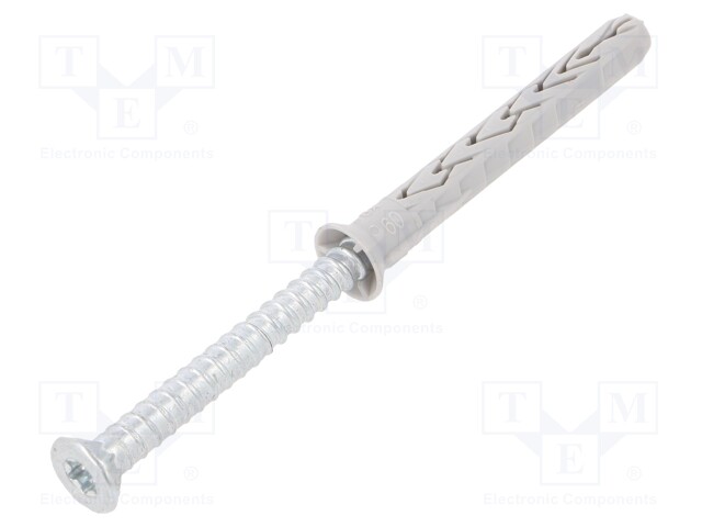 Plastic anchor; with screw; 8x60; SXRL-T; 8mm; 50pcs.