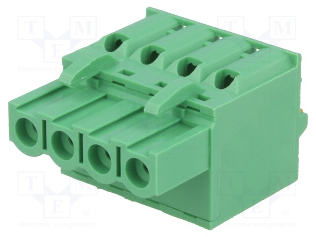 Pluggable terminal block; 5.08mm; ways: 4; straight; plug; female