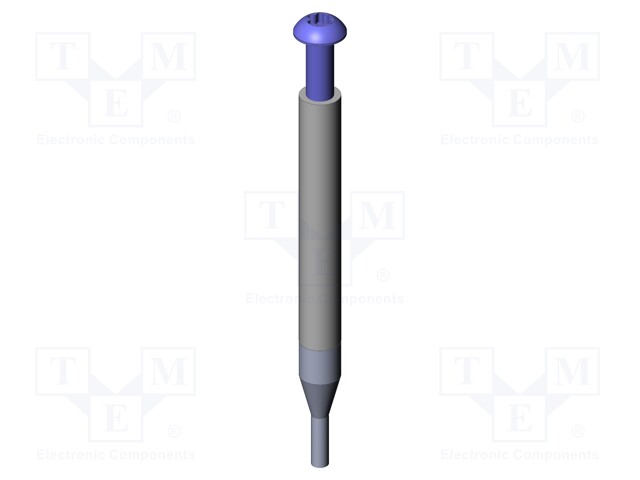 Push rod; Ø: 2.5mm; screw-in; L: 60mm; Thread: M4x10