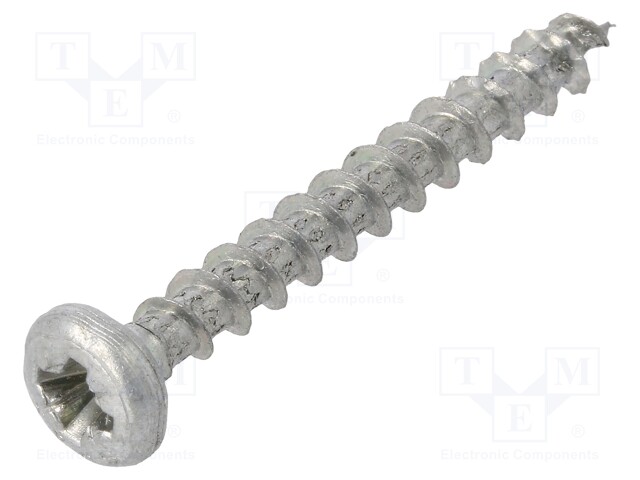 Screw; SPAX®; 4x35; Head: cheese head; Pozidriv; steel; zinc; BN: 615