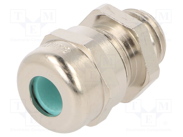 Cable gland; M12; 1.5; IP68; Mat: brass; Man.series: SKINTOP® MS-HF