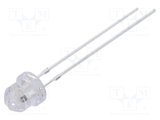 LED; 4.85mm; blue; 500÷750mcd; 3÷5V; 20mA; Variant: blinking; 1.8Hz