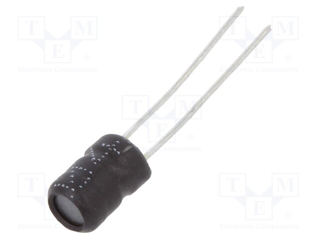 Inductor: wire; THT; 22uH; Ioper: 1A; 180mΩ; ±10%; Ø5.5x7.5mm