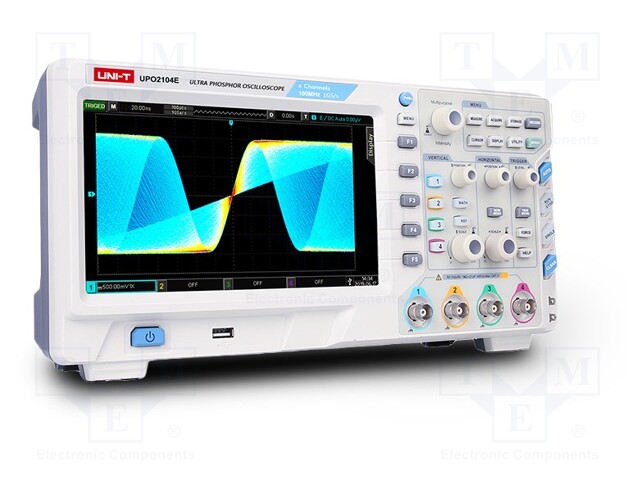 Oscilloscope: digital; Ch: 4; 70MHz; 1Gsps; 56Mpts; LCD TFT 8"; ≤5ns