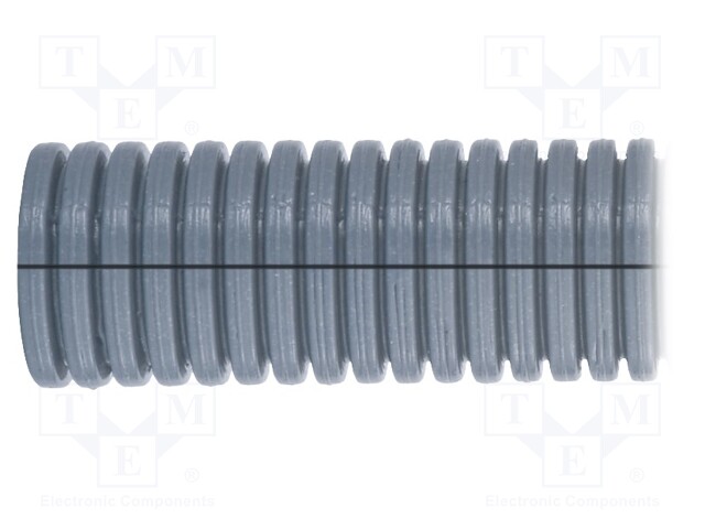 Conduit; ØBraid : 47.5mm; polyamide; grey; Len: 25m; -40÷120°C