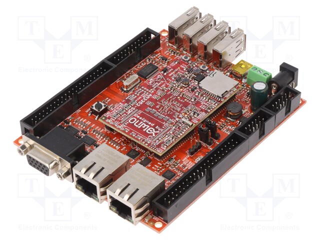 Dev.kit: TI; RAM: 512MB; AM3359; DDR3; JTAG,UEXT,USB A x4,VGA