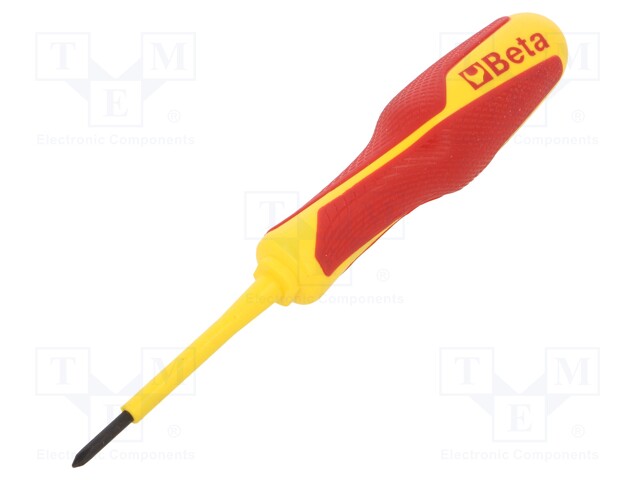 Screwdriver; Phillips; insulated; PH0; Blade length: 60mm