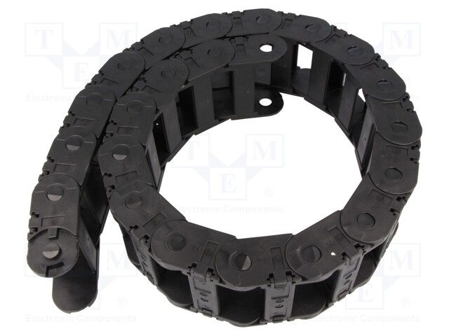 Cable chain; Series: 2500; Bend.rad: 125mm; L: 1012mm