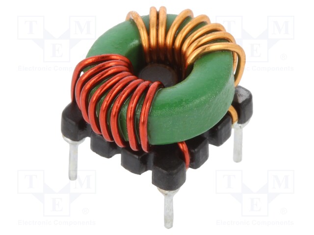 Inductor: wire; THT; 145uH; 20mΩ; -40÷105°C; ±35%; 5.2A; 500VDC