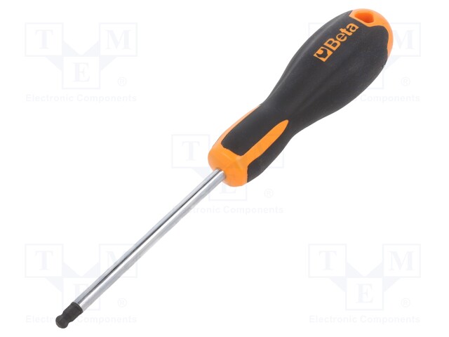 Screwdriver; Allen hex key,spherical; HEX 5mm; EVOX