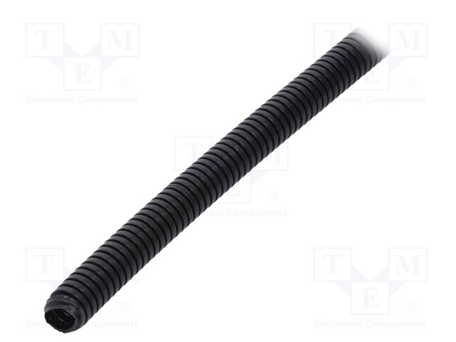 Protective tube; ØBraid : 16mm; black; L: 25m; -5÷60°C; Øint: 11mm