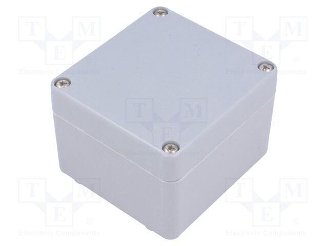 Enclosure: multipurpose; X: 75mm; Y: 80mm; Z: 55mm; EURONORD; grey
