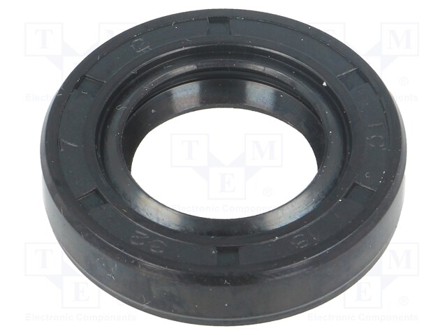 Oil seal; NBR; D: 7mm; -40÷100°C; Shore hardness: 70; Øhole: 32mm