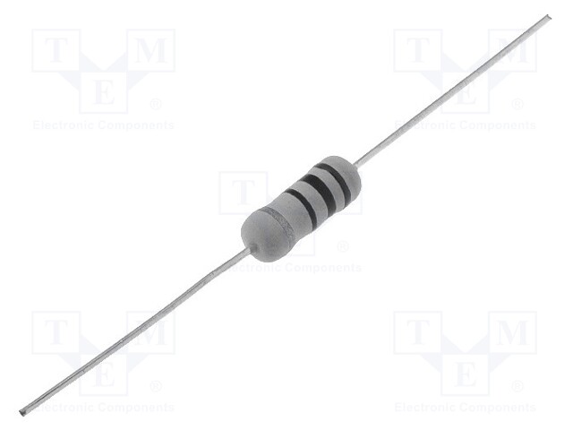 Resistor: wire-wound; THT; 1.6Ω; 2W; ±5%; Ø5x12mm; 400ppm/°C; axial