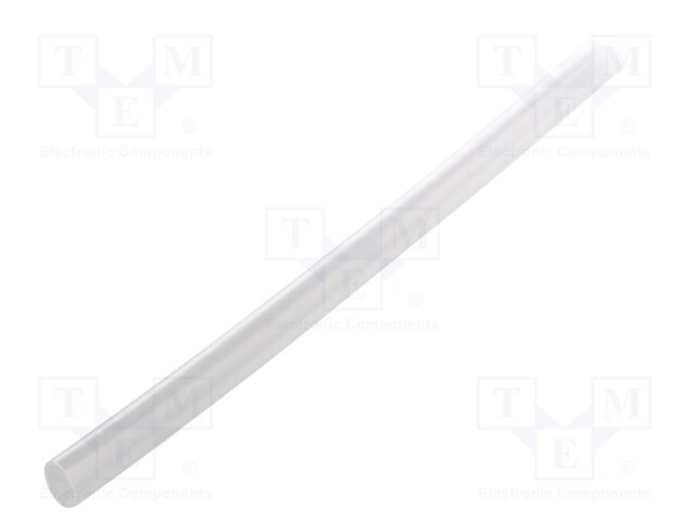 Heat shrink sleeve; glueless; 2: 1; 4.8mm; L: 1m; transparent