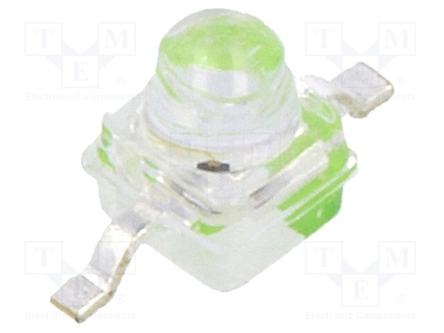 LED; SMD; Gull wing; yellow green; 750÷1120mcd; 2.4x2.1x2.8mm; 10°