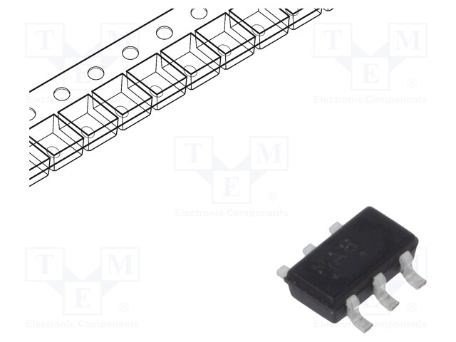 IC: digital; inverter,Schmitt trigger; NOT; Channels: 2; IN: 1; SMD