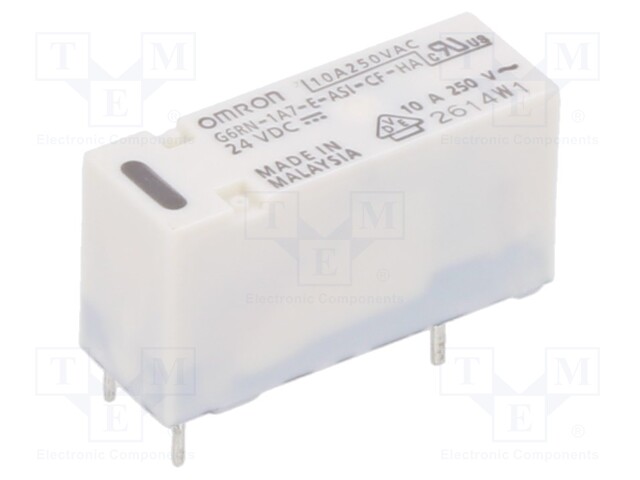 Relay: electromagnetic; SPST-NO; Ucoil: 24VDC; Icontacts max: 10A