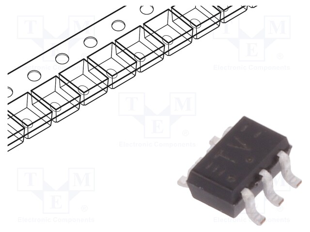 IC: digital; non-inverting,Schmitt trigger; Channels: 2; SMD; SC88