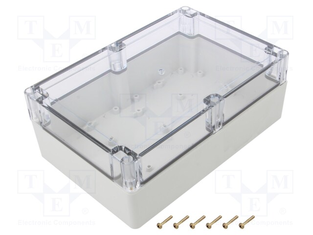 Enclosure: multipurpose; X: 140mm; Y: 210mm; Z: 75mm; ZP; ABS; IP67