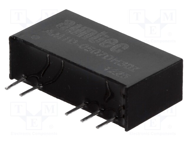 Converter: DC/DC; 1W; Uin: 4.5÷5.5V; Uout: 7.2VDC; Uout2: -7.2VDC