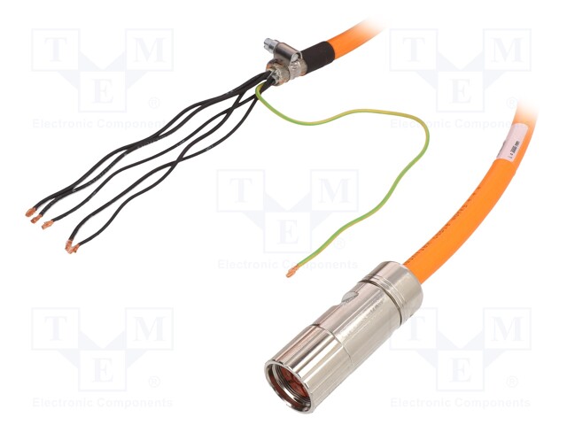 Harnessed cable; 10m; Outside insul.material: PUR; Kind: servo