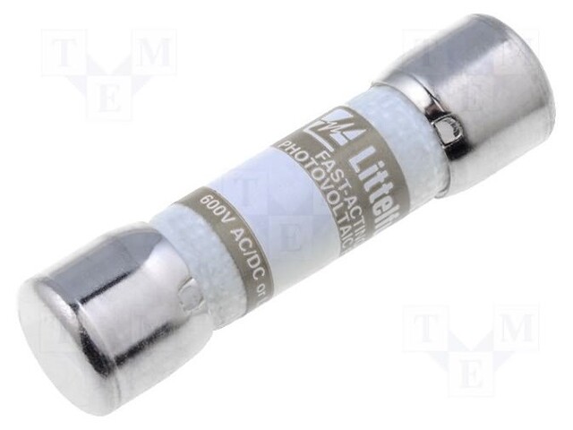 Fuse: fuse; gPV; 500mA; 600VAC; 600VDC; 10,3x38mm; KLKD