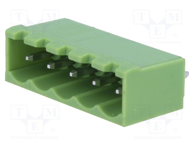Pluggable terminal block; Contacts ph: 5mm; ways: 5; straight