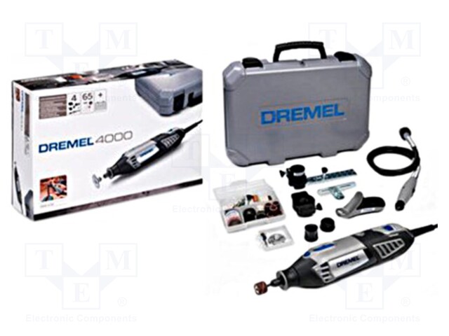 Drill with accessories; 5000÷35000rpm; 175W; 230VAC; Plug: EU