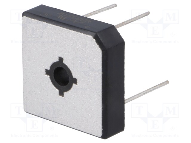 Single-phase bridge rectifier; Urmax: 100V; If: 35A; Ifsm: 400A