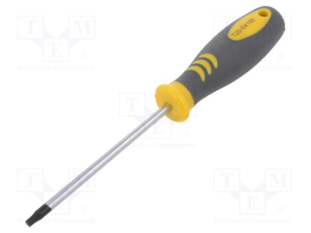 Screwdriver; Torx® with protection; T20H; 100mm