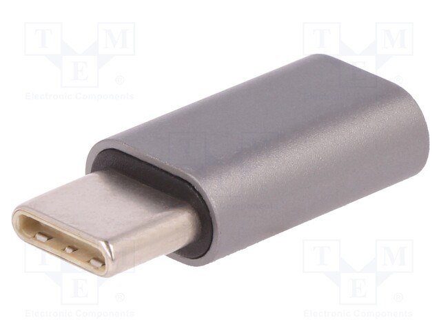 Adapter; USB 2.0; USB B micro socket,USB C plug