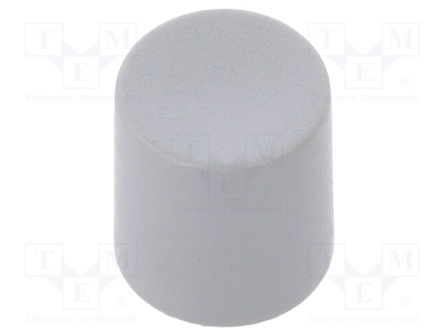 Knob: slider; Colour: grey; Ø8.2x8.9mm; Mat: nylon