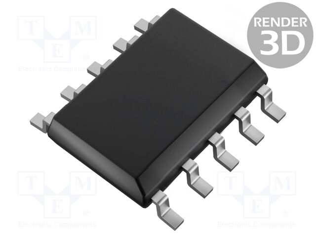 Integrated circuit: transmitter RF; transparent; UTDFN10; 10dBm