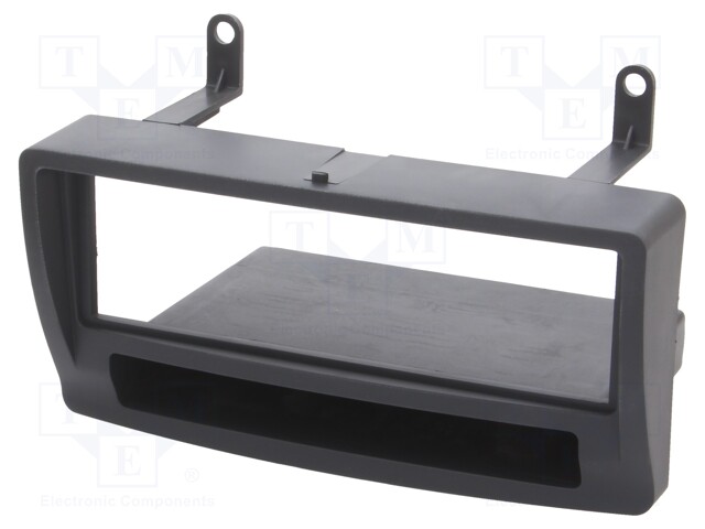 Radio mounting frame; Toyota; 1 DIN; dark grey