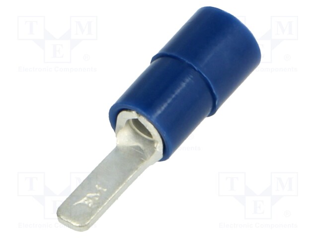 Blade terminal; 2.8mm; 1.5÷2.5mm2; crimped; for cable; insulated