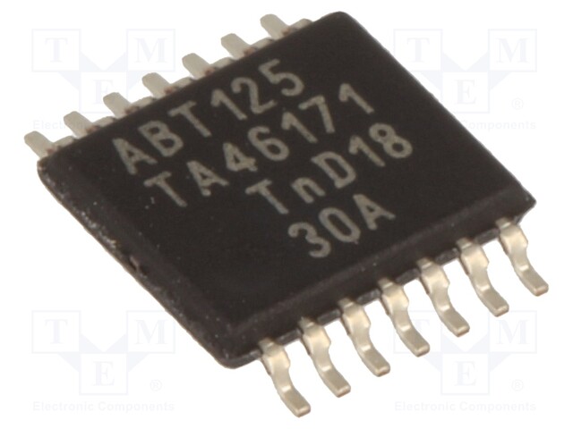 IC: digital; 3-state,buffer; Channels: 4; SMD; TSSOP14; Series: ABT