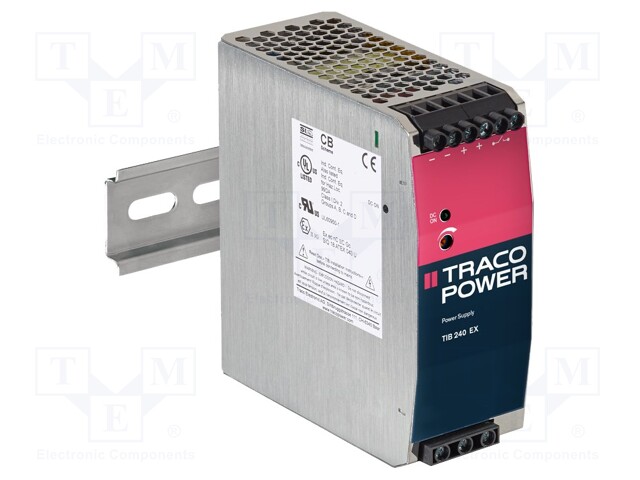 Power supply: switched-mode; 240W; 24VDC; 23.5÷28VDC; 10A; OUT: 1