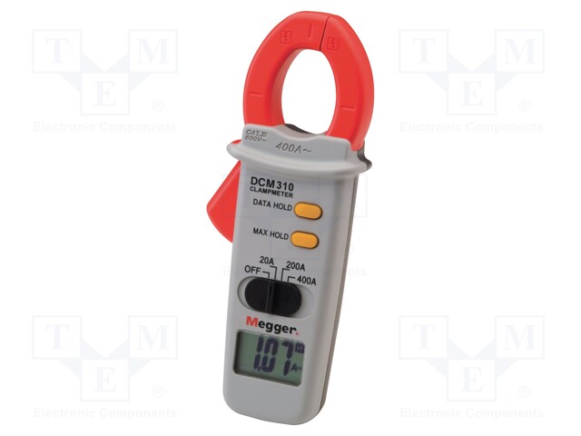 AC digital clamp meter; Features: HOLD function; Øcable: 27mm