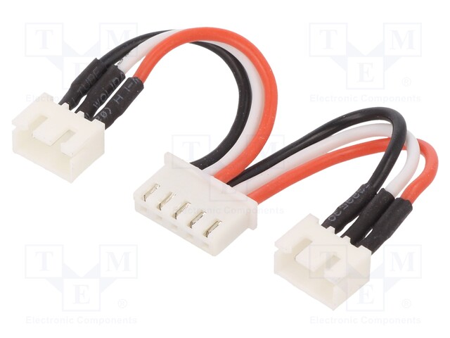 RC accessories: battery wire; 50mm; 22AWG; male,female x2