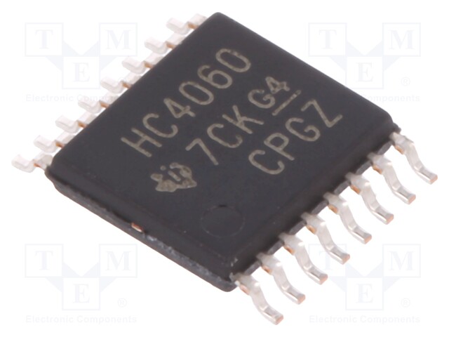 IC: digital; divider,counter; Series: HC; SMD; TSSOP16; 2÷6VDC