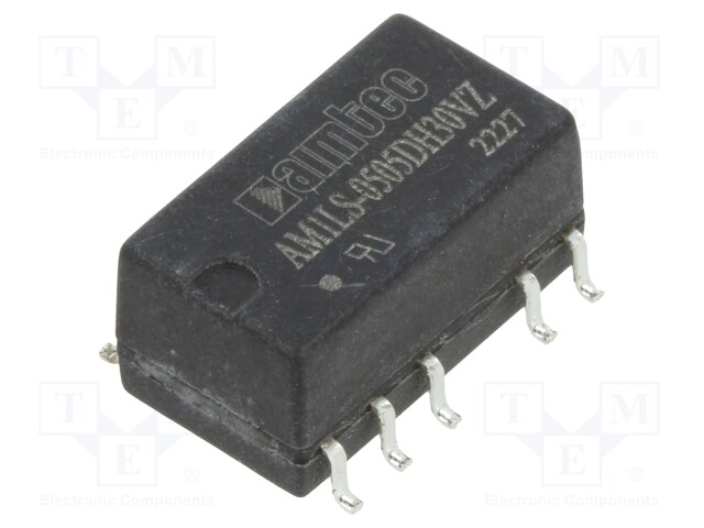 Converter: DC/DC; 1W; Uin: 4.5÷5.5V; Uout: 5VDC; Uout2: -5VDC; SMD