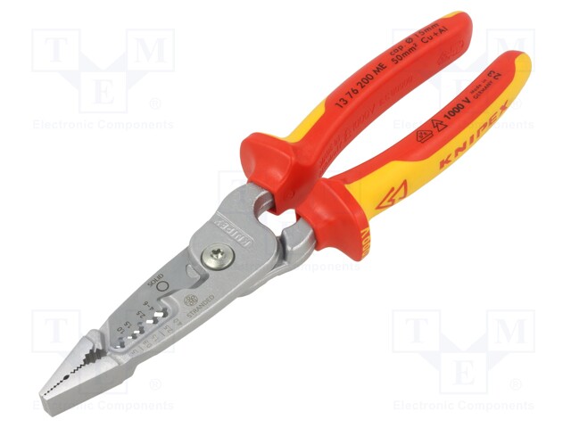 Stripping tool; 0.5÷4mm2,0.75÷6mm2; Wire: round; 200mm