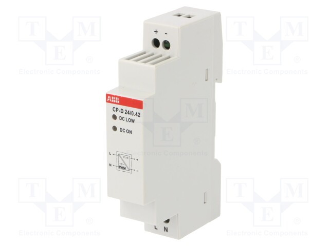 Power supply: switched-mode; 24VDC; 420mA; Mounting: DIN