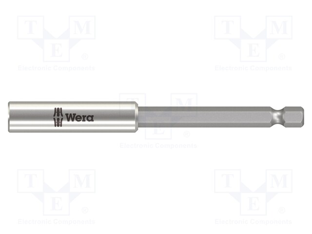 Holders for screwdriver bits; Socket: 1/4"; Overall len: 100mm