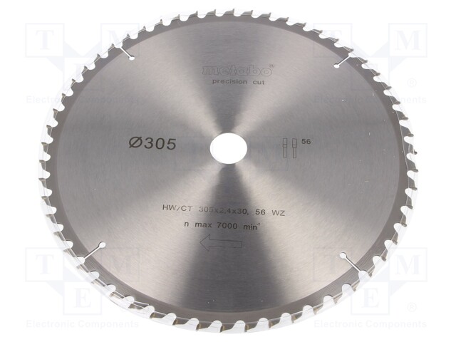 Circular saw; Ø: 305mm; KGS 305 M,KGT 305 M,KS 305 M; HW/CT