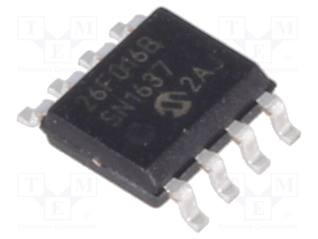 Memory; Flash; 16Mbit; SDI,SPI,SQI; 104MHz; 2.3÷3.6V; SO8; serial