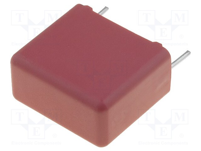 Capacitor: polypropylene; X2; 330nF; 15mm; 9x16x18mm; Mounting: THT