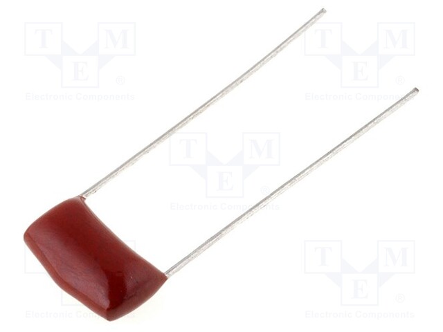 Capacitor: polyester; 10nF; 630VDC; Pitch: 10mm; ±10%; 12x4x8mm