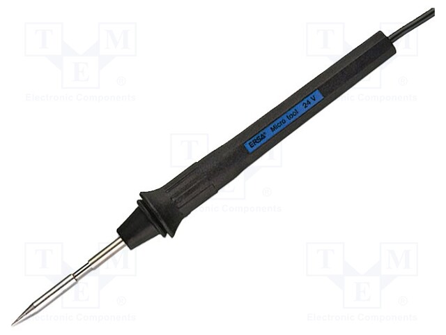 Soldering iron: with htg elem; 20W; 24V